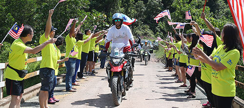 PETRONAS Bikers Ride into Imbak Canyon Forest