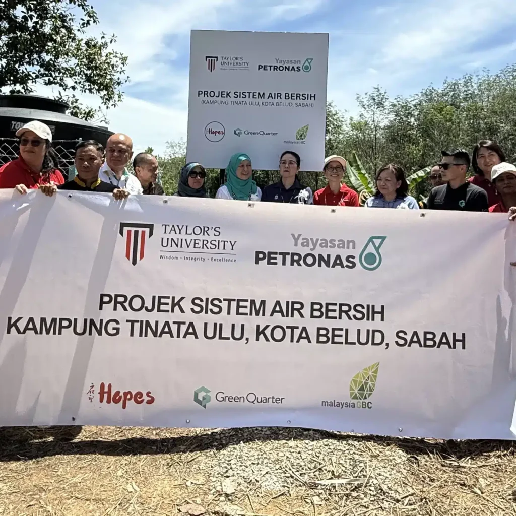 Yayasan PETRONAS and Taylor’s University Deliver Clean Water to Rural Sabah Community